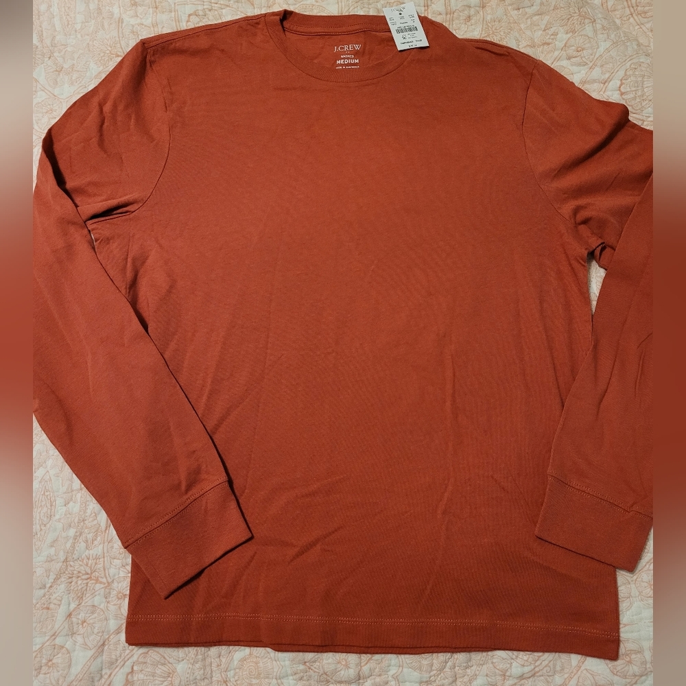 JCrew Men's Long Sleeve Tshirt size Medium